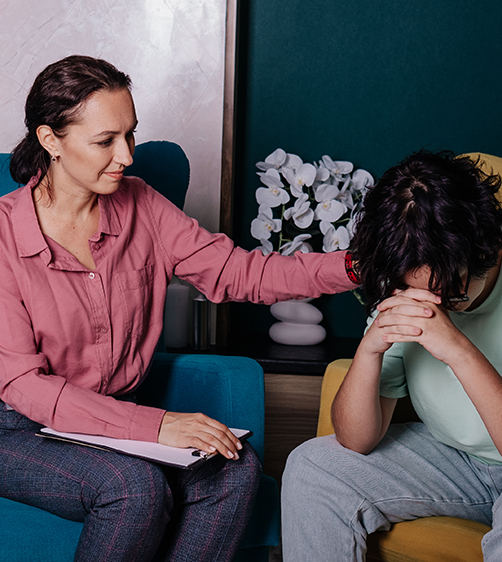 Relaxing environment for mental health treatment